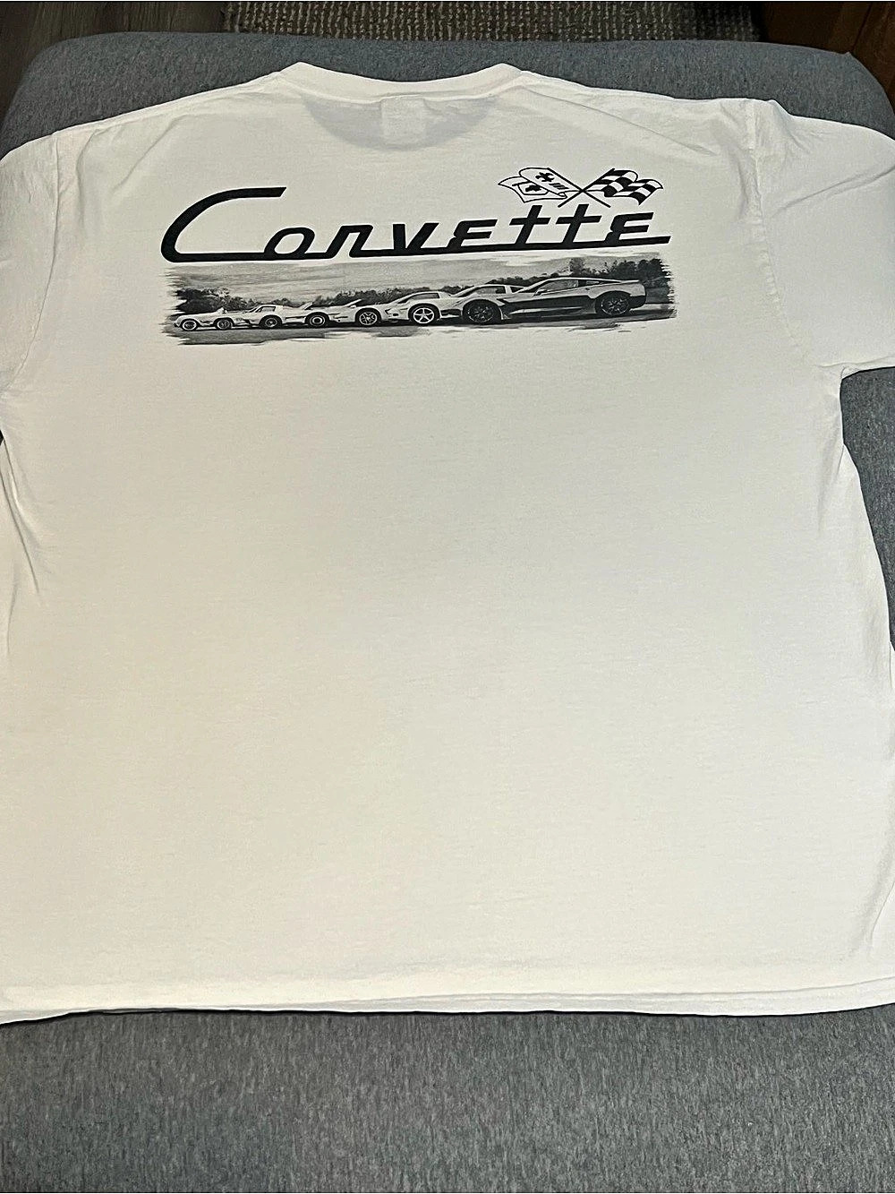 Fruit of the Loom Corvette Graphic Tee XL Like New